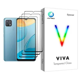 Junbo Viva Glass MIX003 Screen Protector For Oppo A15 Pack Of 3
