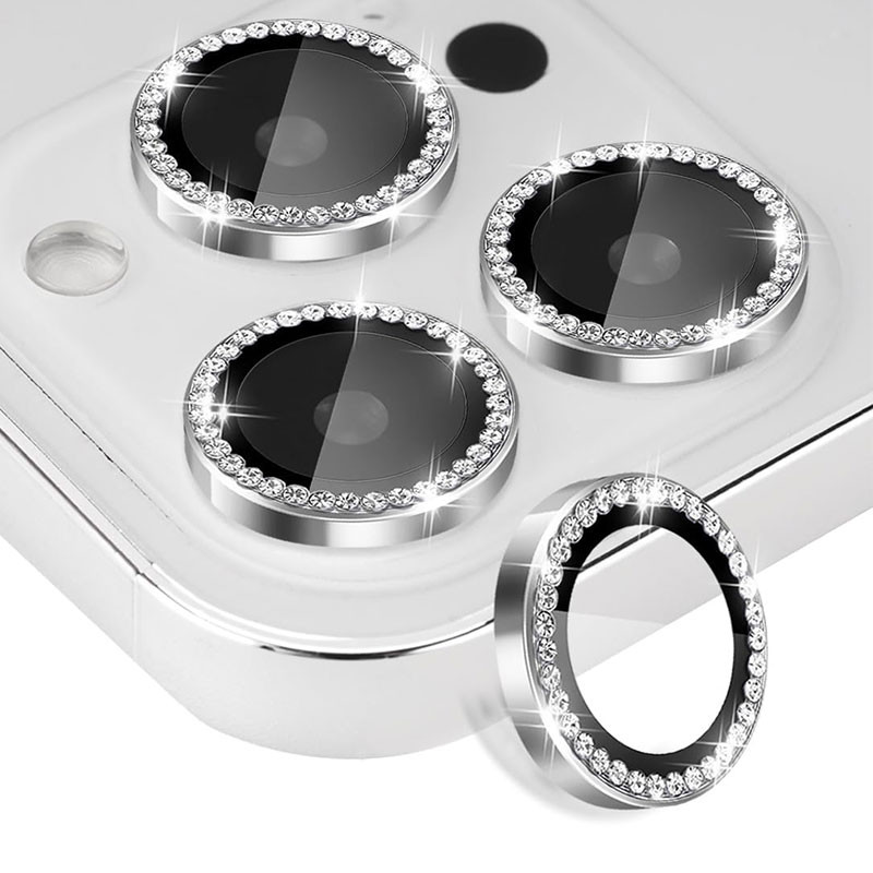 محافظ لنز دوربین کینگدام مدل Diamond Lens مناسب برای گوشی موبایل اپل iPhone 16 Pro / 16 Pro Max