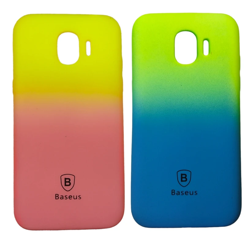 کاور باسئوس مدل 2color مناسب برای گوشی موبایل سامسونگ GALAXY Grand prime Pro / J2 Pro 2018 بسته 2 عددی