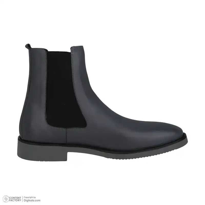 نیم بوت مردانه چرم مشهد مدل j6201-002