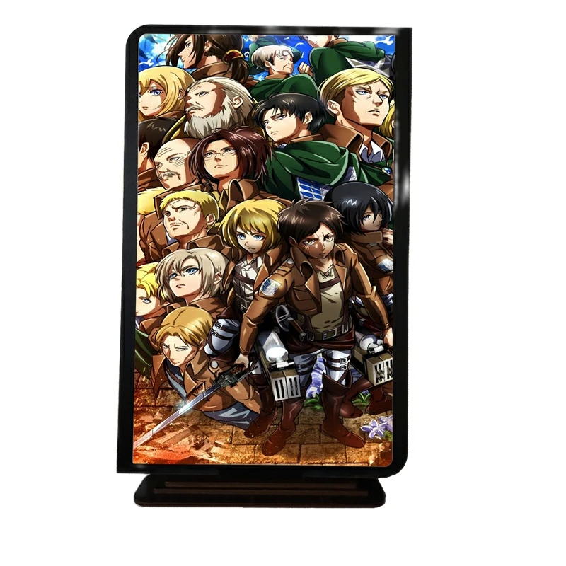 تابلو شاسی رومیزی طرح انیمه Attack on Titan