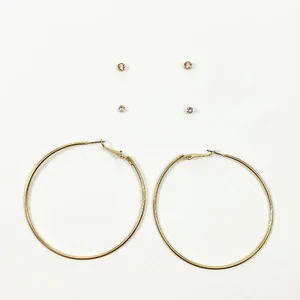گوشواره زنانه اکسسورایز مدل حلقه ای- 3 مجموعه 3 عددی