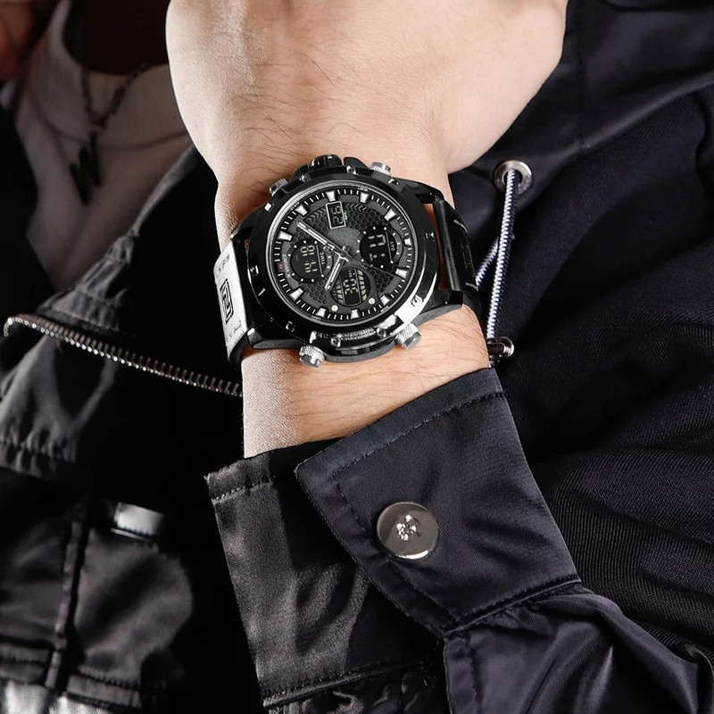 ساعت مچی عقربه‌ای مردانه نیوی فورس مدل NF9225BGYB