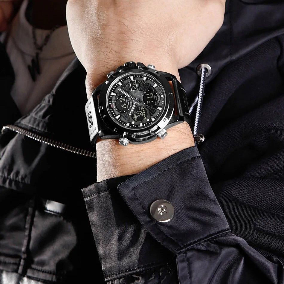 ساعت مچی عقربهای مردانه نیوی فورس مدل NF9225BGYB -  - 4