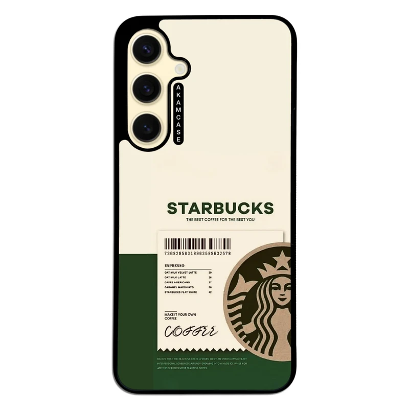 کاور آکام مدل AMC-WSGS24FE-STARBUCKS-43 مناسب برای گوشی موبایل سامسونگ Galaxy S24 FE