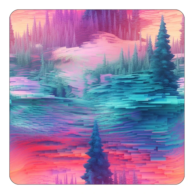 مگنت کاکتی طرح نقاشی رنگ روغن مدل mp69979