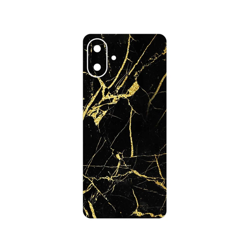 برچسب پوششی ماهوت مدل Graphite_Gold_Marble مناسب برای گوشی موبایل سامسونگ Galaxy A07