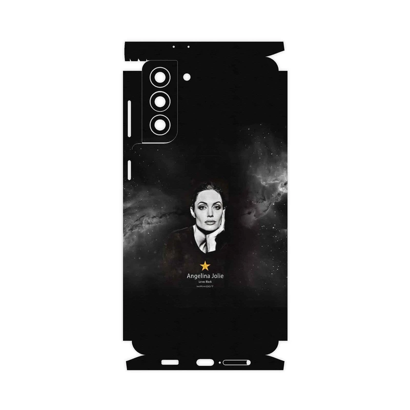 برچسب پوششی ماهوت مدل Angelina Jolie-FullSkin مناسب برای گوشی موبایل سامسونگ Galaxy S21 Plus 5G