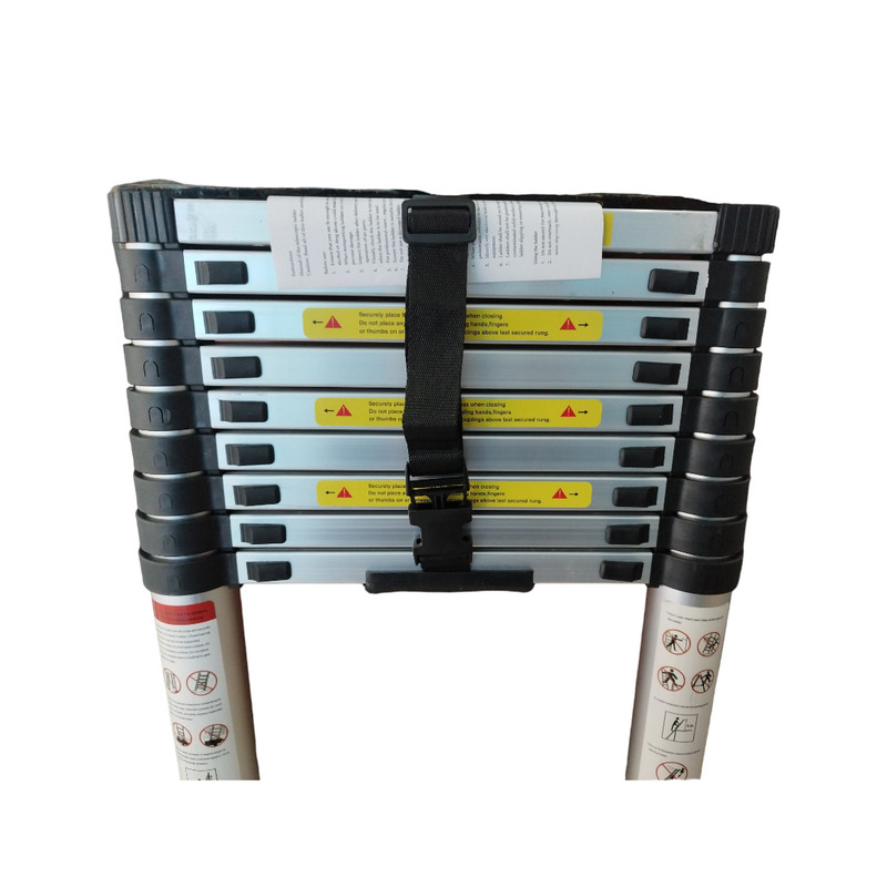 نردبان 10 پله مدل تلسکوپی لادر کد M80