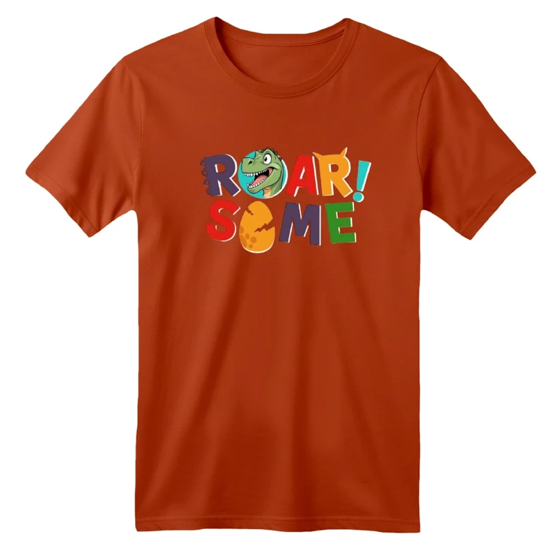 تی شرت آستین کوتاه بچگانه مدل تخم دایناسور