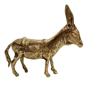 دکوری برنجی مدل الاغ کد H-1078