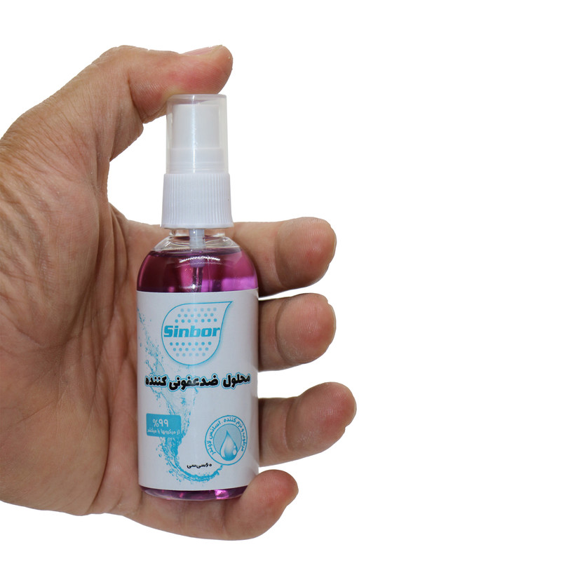 محلول ضدعفونی کننده سینبور مدل SH حجم 60 میلی لیتر