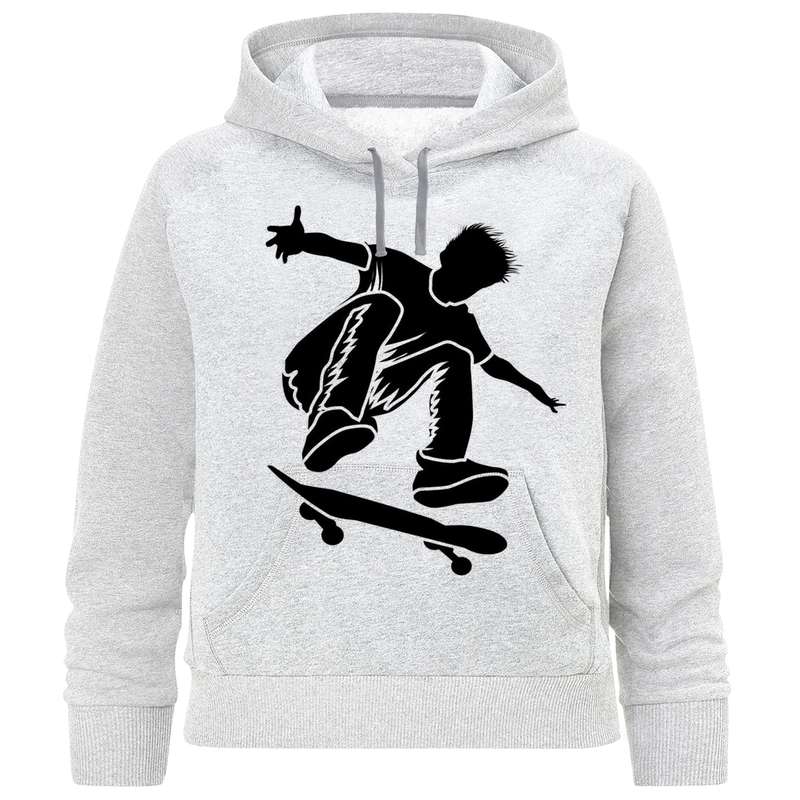 هودی پسرانه مدل اسکیت سوار W634