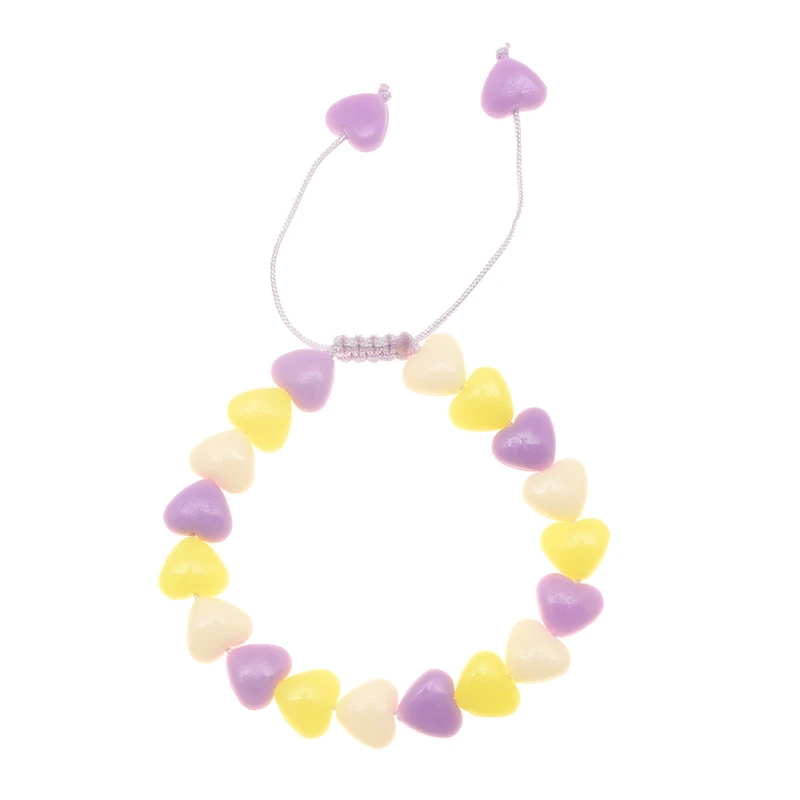 دستبند دخترانه دلنار گالری مدل قلب آبنباتی