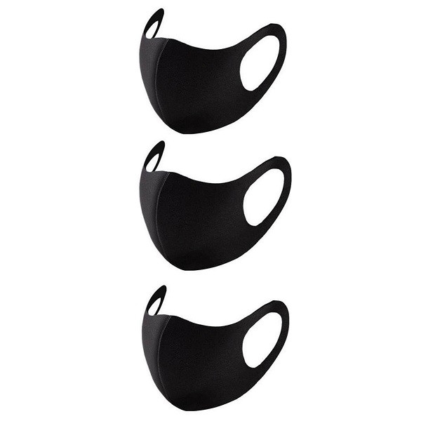 ماسک پارچه ای زنانه پیتا مدل فوم نانو BCK بسته 3 عددی