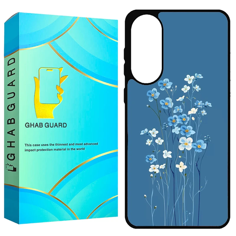 کاور قاب گارد طرح گل مدل S25EG مناسب برای گوشی موبایل سامسونگ Galaxy S25 Edge