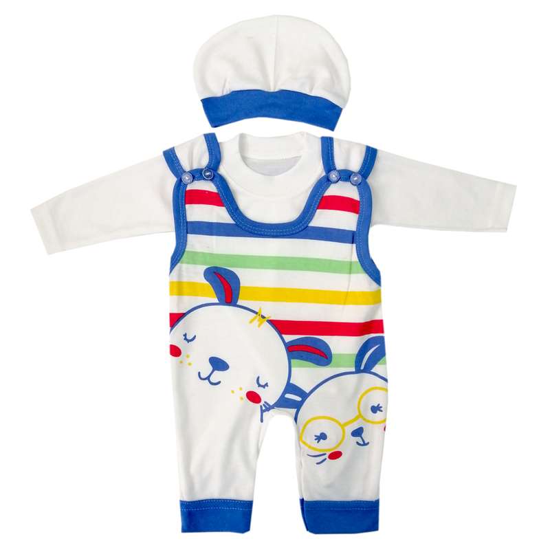 ست 3 تکه لباس نوزادی مدل SHN-15