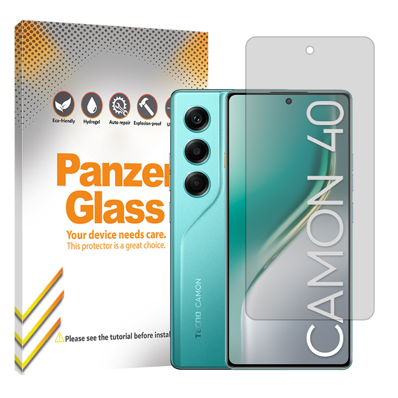محافظ صفحه نمایش شفاف پنزر گلس مدل هیدروژلی مناسب برای گوشی موبایل تکنو Camon 40