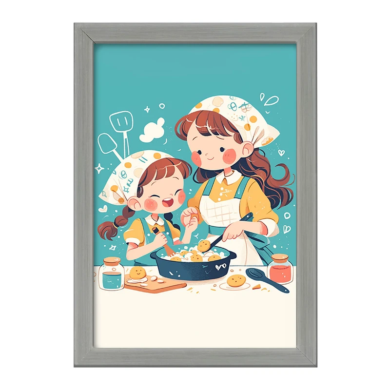 تابلو خندالو طرح کیک و شیرینی پزی کد 36674