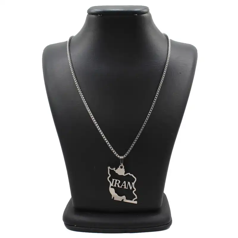 گردنبند مردانه رزالیا مدل ایران کد 37