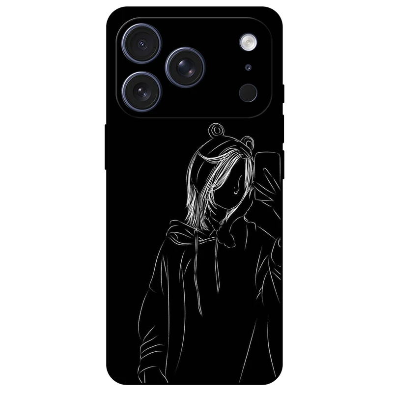 کاور مگافون طرح دخترانه مدل 1841 مناسب برای گوشی موبایل اپل iPhone 17 Pro Max