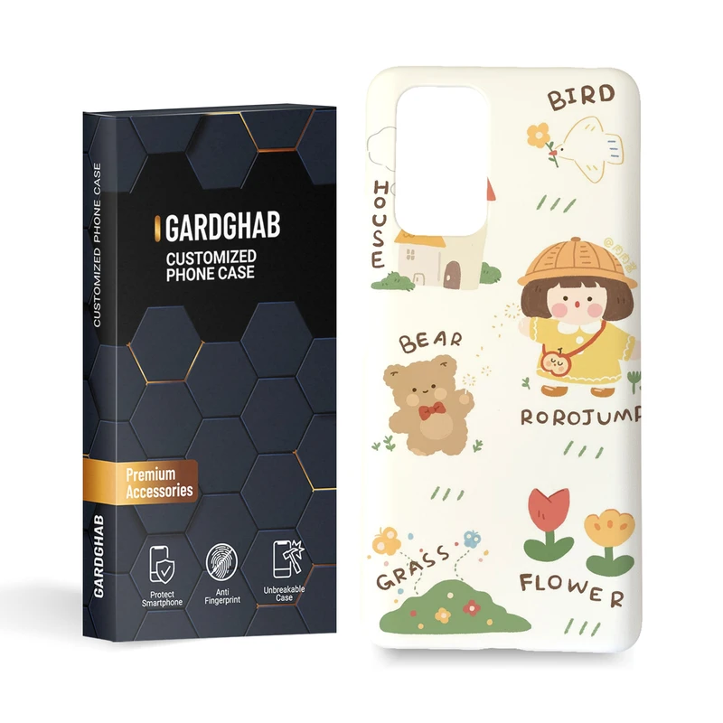 کاور گارد قاب مدل دخترانه مناسب برای گوشی موبایل شیائومی Redmi note 10 pro 4g