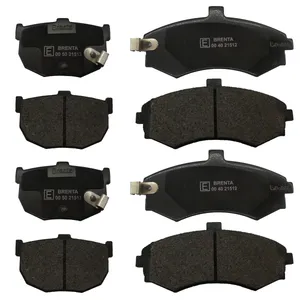 لنت ترمز جلو برنتا مدل B14786 مناسب برای جک J5 به همراه لنت ترمز عقب