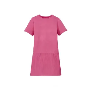 پیراهن یقه گرد زنانه آپ2فشن مدل 12