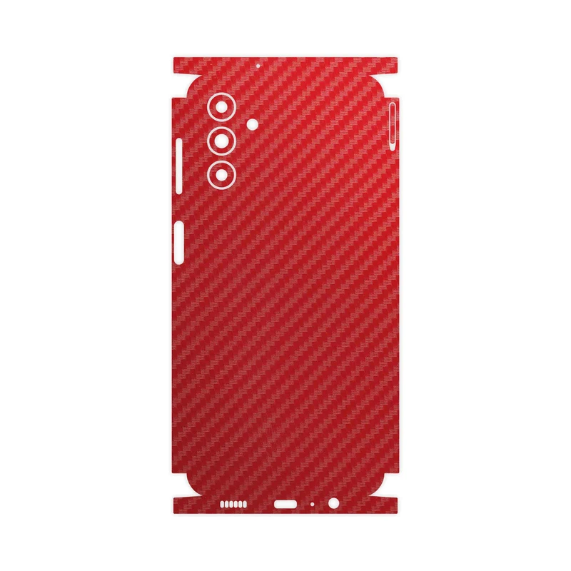برچسب پوششی ماهوت مدل Red-Fiber-FullSkin مناسب برای گوشی موبایل سامسونگ Galaxy A04s