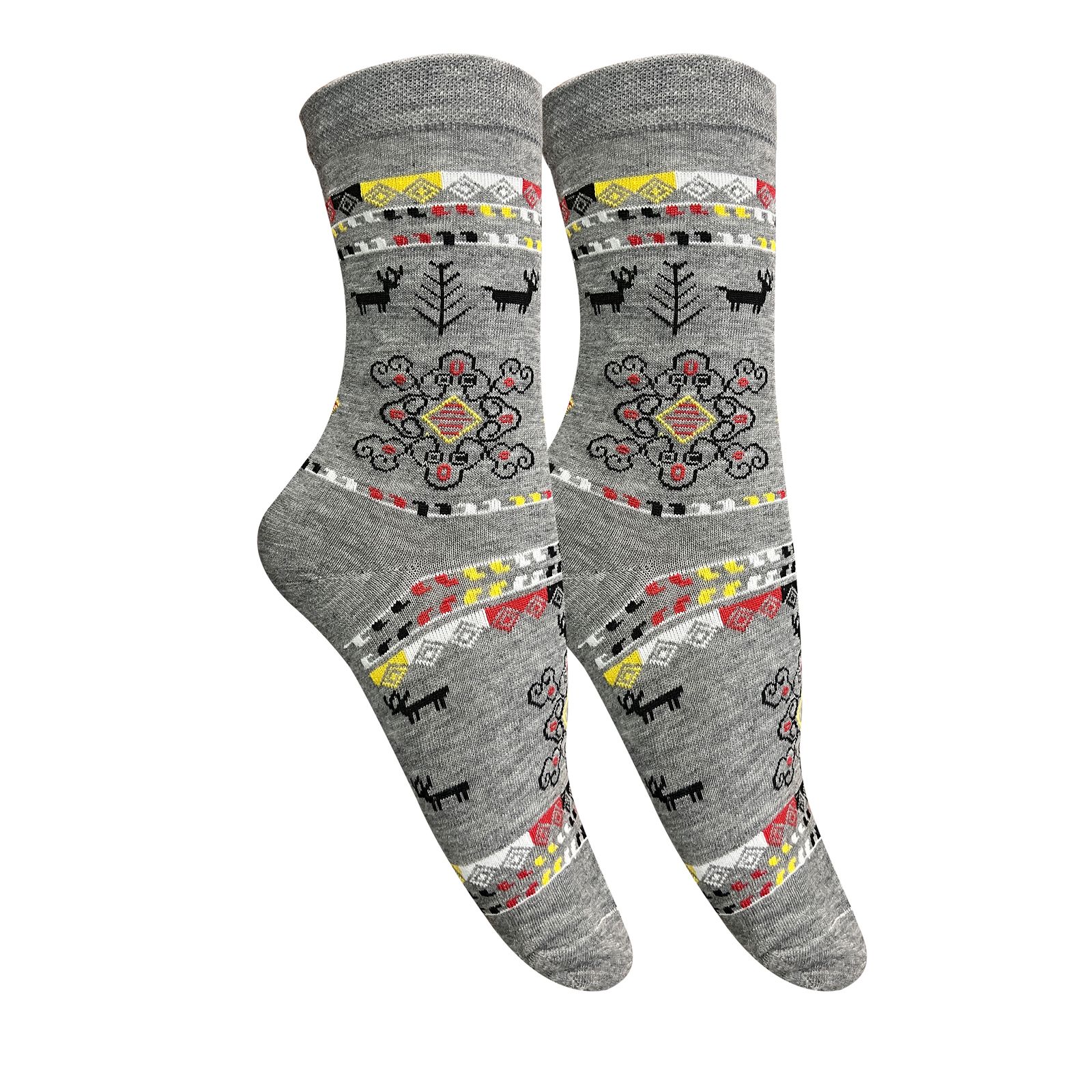 جوراب ساق بلند زنانه تن پوش هنگامه مدل سنتی مجموعه 5 عددی -  - 5