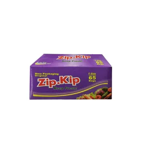 کیسه زیپ دار زیپ کیپ مدل F بسته 65 عددی