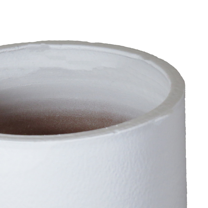 گلدان مدل استوانه سفالی تک کد AS-34