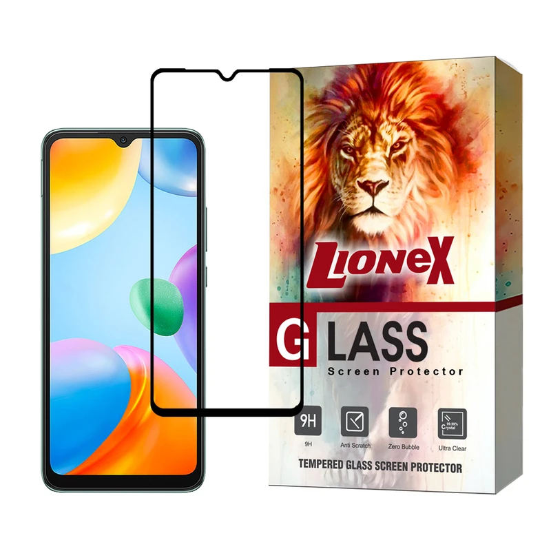 محافظ صفحه نمایش لایونکس مدل STATICL مناسب برای گوشی موبایل شیائومی Redmi 10C / Redmi 10 India / Redmi 10 Power / Redmi 12C / Poco C55 / Redmi A3