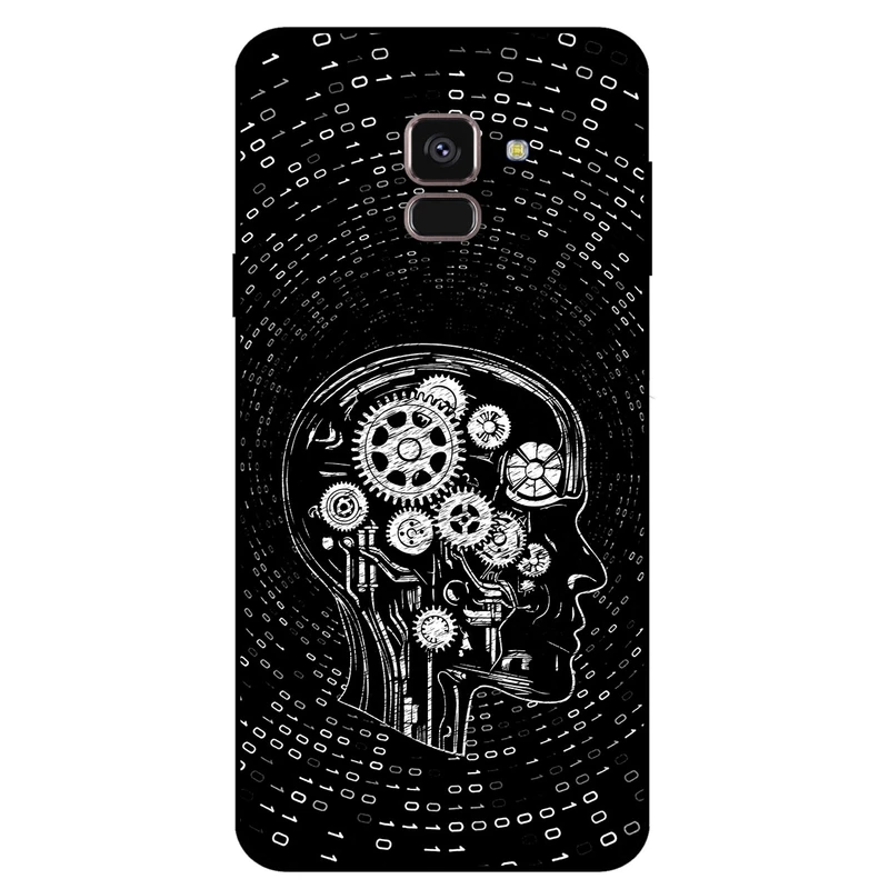 کاور مگافون طرح ربات انسانی مدل 7428 مناسب برای گوشی موبایل سامسونگ Galaxy A8 2018