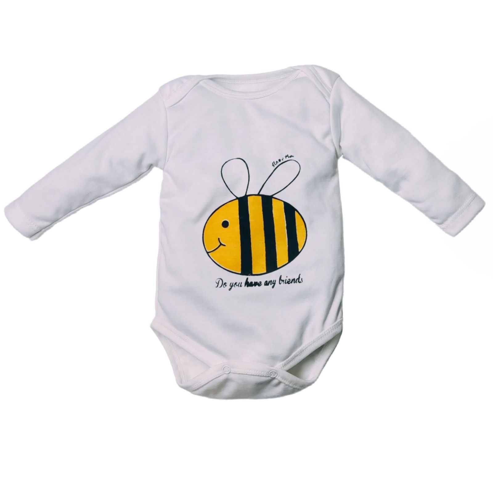 ست 3 تکه لباس نوزادی مدل زنبور کد M10 -  - 3