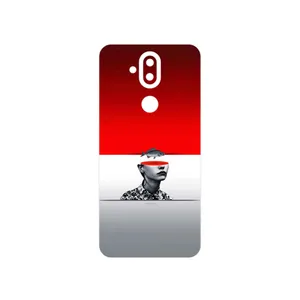 MAHOOT Collage of surreal Portrait of Women 1 Cover Sticker for Nokia 8.1