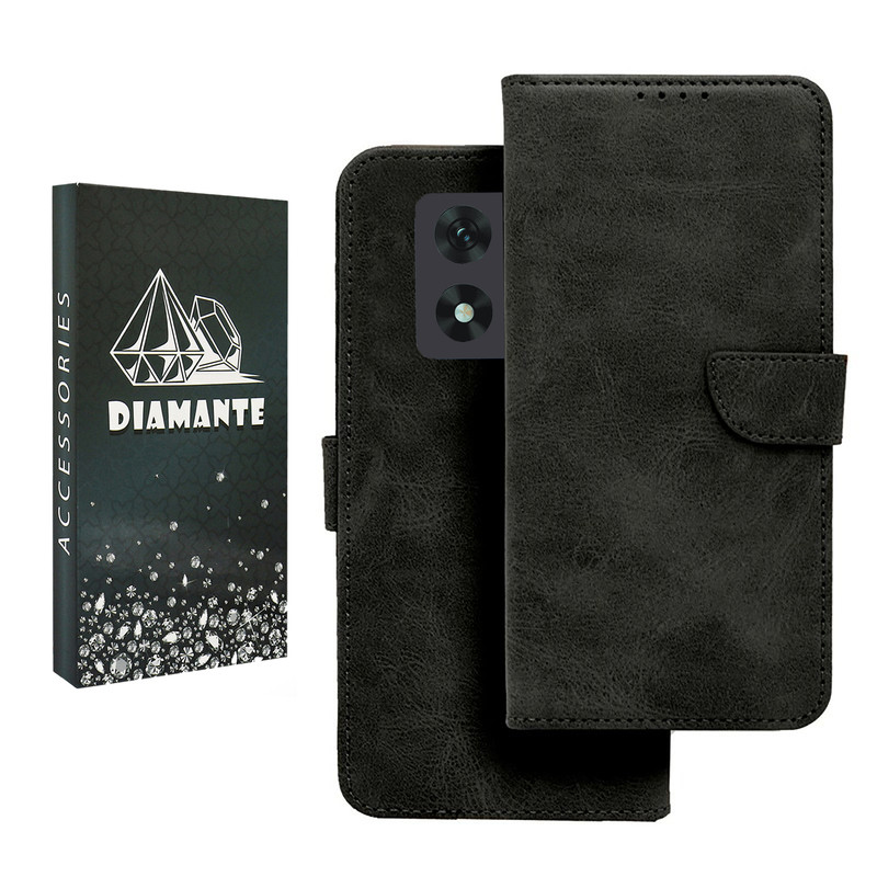 کیف کلاسوری دیامانته مدل Khoshi Bk مناسب برای گوشی موبایل شیائومی Redmi Note 14 Pro 4G