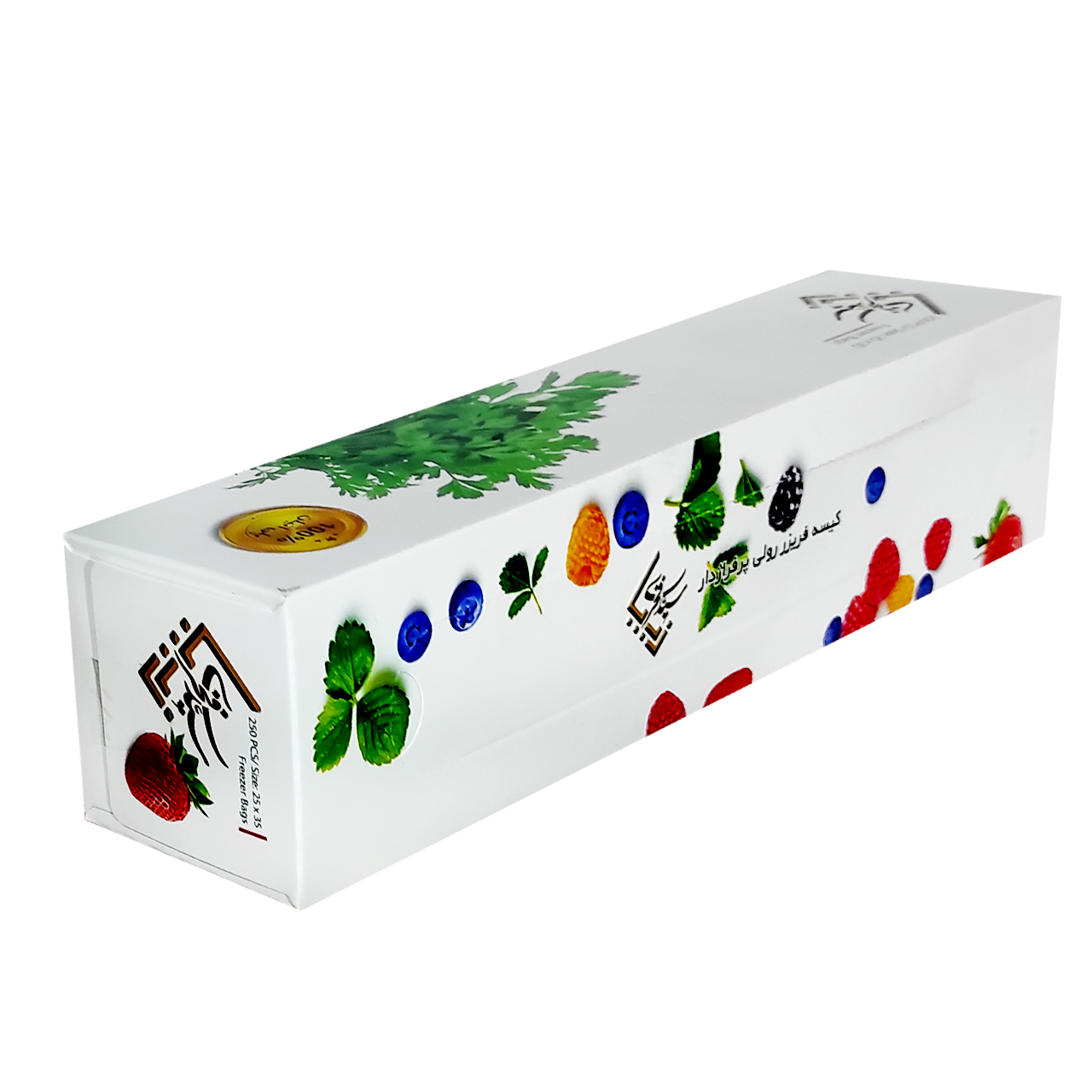 کیسه فریزر فخری زیبا کد 25.35 بسته 250 عددی