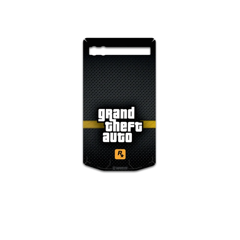 برچسب پوششی ماهوت مدل GTA-Game مناسب برای گوشی موبایل بلک بری Porsche Design P9983