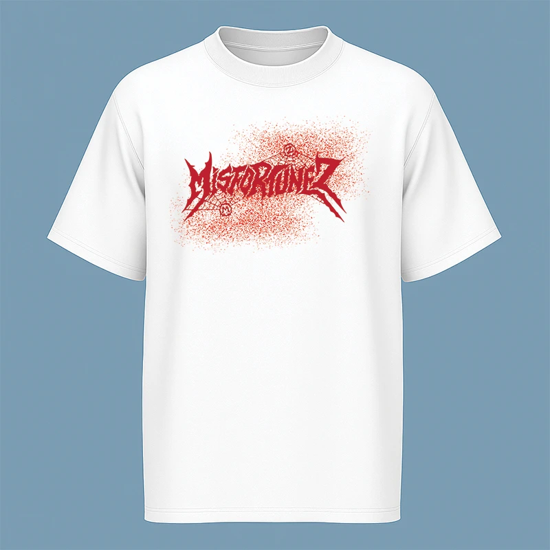 تی‌شرت آستین کوتاه مردانه مدل گرفیتی اسپری کد d23