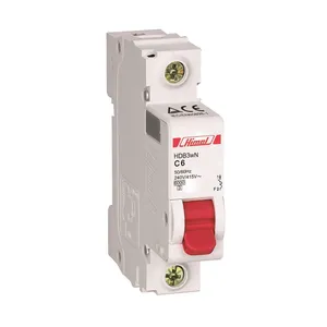 Himel HDB3WN1C6 Miniature Circuit Breaker Single Phase 6 amp
