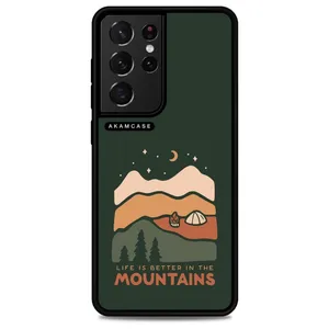 AKAM AMC-WSGS21U-MOUNTAINS-17 Cover For Samsung Galaxy S21 Ultra