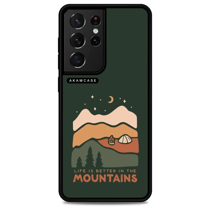 کاور آکام مدل AMC-WSGS21U-MOUNTAINS-17 مناسب برای گوشی موبایل سامسونگ Galaxy S21 Ultra