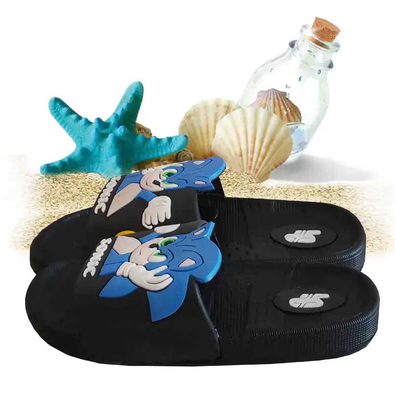 دمپایی پسرانه مدل سونیک تا به تا کد S-P-ME