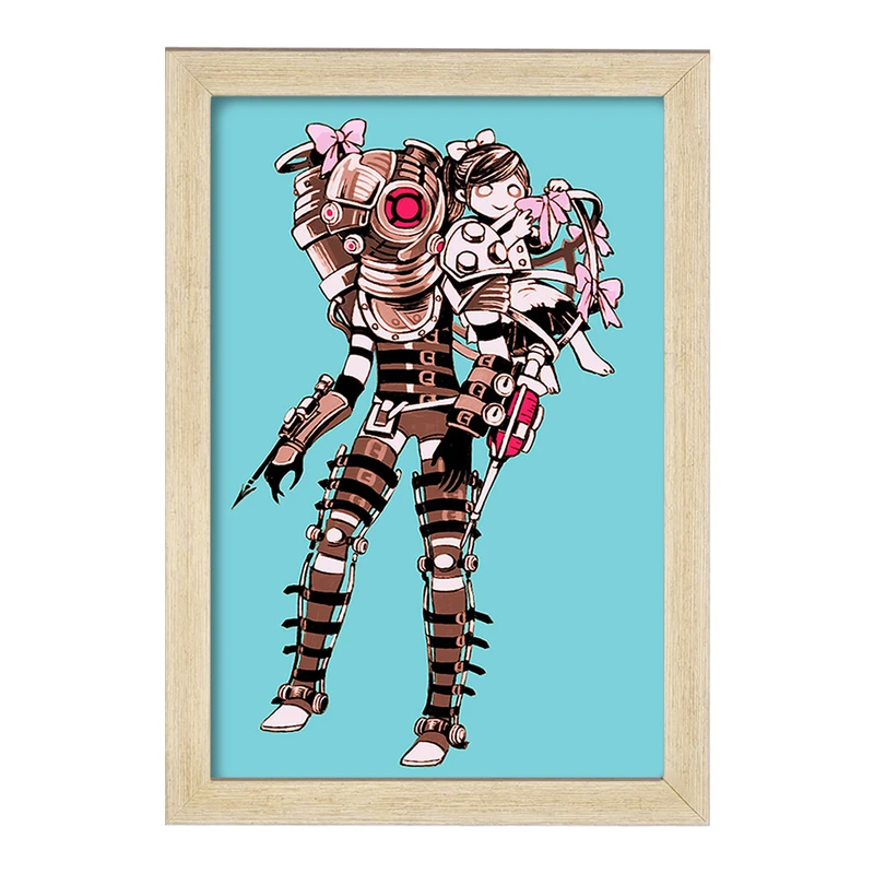 تابلو خندالو مدل بازی بایوشاک کد 31340