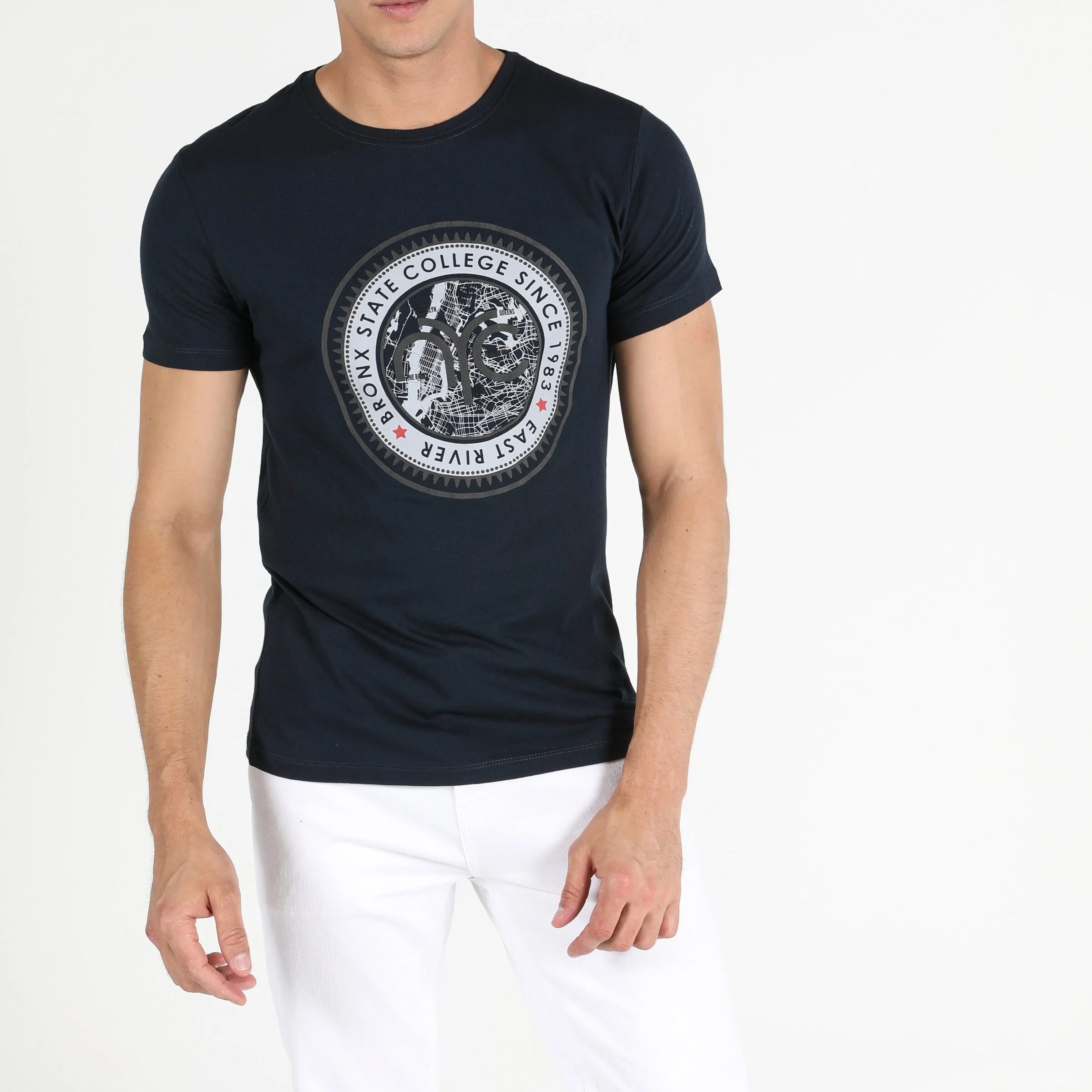 تی شرت آستین کوتاه مردانه کالینز مدل CLNV911 -  - 5