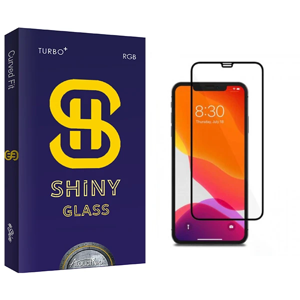 محافظ صفحه نمایش مات آتوچبو مدل Shiny Glass مناسب برای گوشی موبایل اپل iPhone 12 Mini