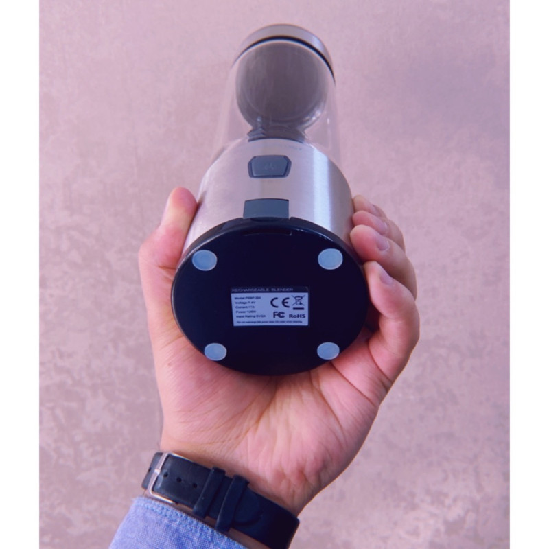 شیکر پاورولوجی مدل شارژی کد 126W Portable گنجایش 0.45 لیتر در ارزانترین فروشگاه اینترنتی ایران ارزان