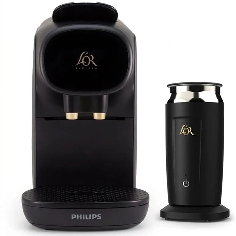 اسپرسو ساز ۸۰۰ میلی‌لیتر فیلیپس مدل Barista Sublime به همراه کف شیرساز لور