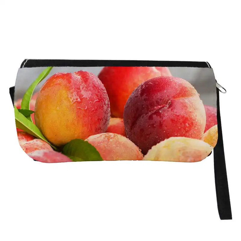 جامدادی مدل دوزیپ طرح هلو کد NI1287